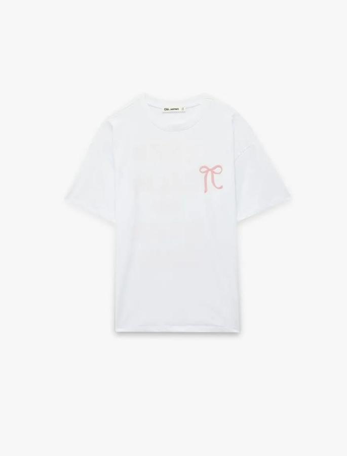 Resim Koton Kadın T-shirt 6SAL10056IK