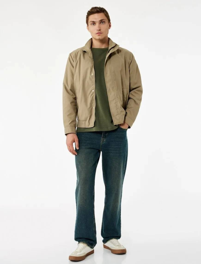 Resim Koton Erkek Jean Pantolon 6Wam40081Nd