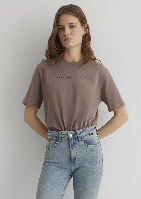 Resim Mavi Logo Kadın T-Shirt M1613147-70383