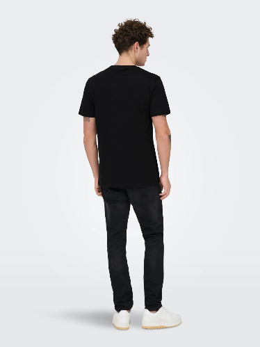 Resim 22025208 Only Sons Onsmax Lıfe Ss Stıtch Tee Noos Erkek T-shirt