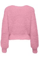 Resim Only Onllulu Ls Rib Short O-Neck Cc Knt Kadın Kazak 15350650