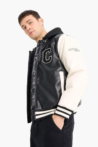 Resim Defacto Erkek  Deri Mont ve Ceket E9972AX/BK27