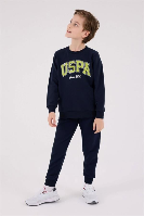 Resim U.S. Polo Assn Kids Erkek Çocuk Sweat Takım US2219-4