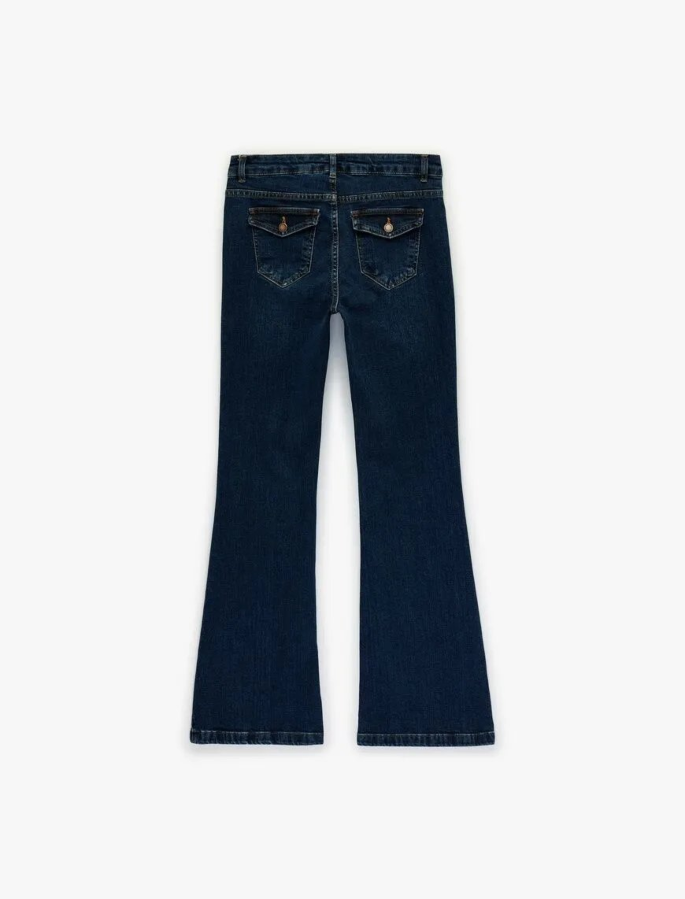 Resim Koton Kadın Jean Pantolon 6WAL40221MD