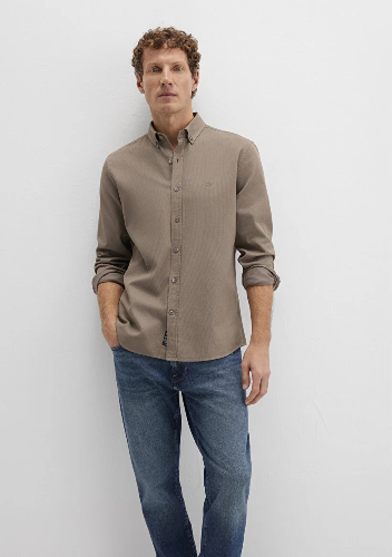 Resim Mavi Erkek Uzunkol Gömlek M0211192-83866