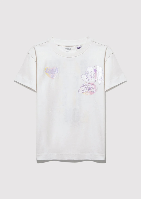 Resim Mavi Kız Çocuk T-shirt M7610417-70057