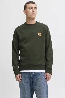 Resim Jack & Jones Jjbrandy Sweat Crew Neck Ln Erkek Sweat 12279256
