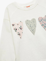 Resim Koton Kız Bebek Sweat 6WMG10087AK