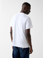 Resim Guess  Erkek  T-shirt M6RI23K8FQ4-G011 Ss Cn Terry Logo Tee