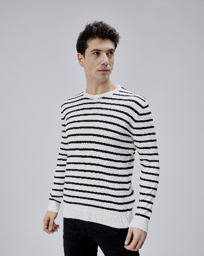 Resim Paul&More Erkek Triko Kazak K-16443 O Yaka