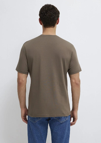 Resim Mavi Erkek T-shirt M0612732-83866