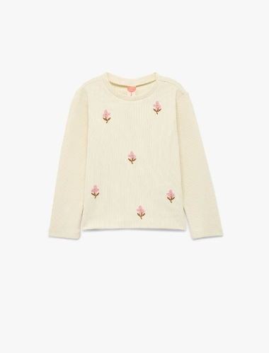 Resim Koton Kız Bebek Sweat 6WMG10028AK