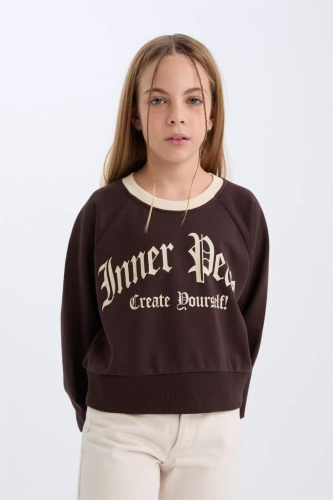 Resim Defacto Kız Çocuk  Sweat D7042A8/BN116