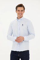 Resim U.S. Polo Assn. Gox024Y Erkek Dokuma Gömlek 1829675