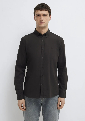 Resim Mavi Erkek Uzun Kol Gömlek M0211192-90892