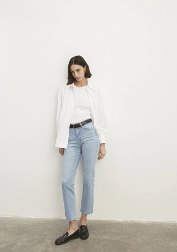 Resim Mavi New York Kadın Jean Pantolon M101441-86391