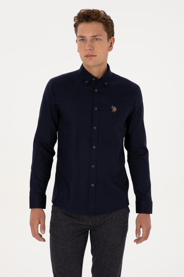 Resim 2225466 Cedcolor025K U.S Polo Assn. Erkek Uzun Kol Gömlek