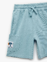 Resim Koton Erkek Çocuk Kot&Kanvas Şort 6SKB40077TK