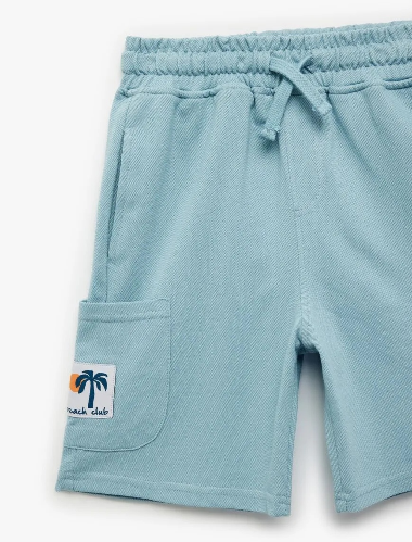 Resim Koton Erkek Çocuk Kot&Kanvas Şort 6SKB40077TK