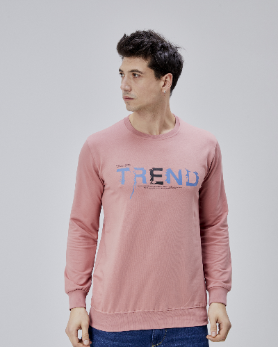 Resim Paul&More Erkek Sweat Trend Baskı 0 Yaka 2 İp