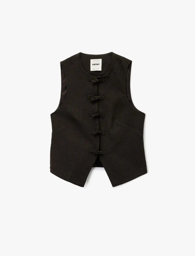 Resim Koton Kadın Yelek 6WAK20408EW