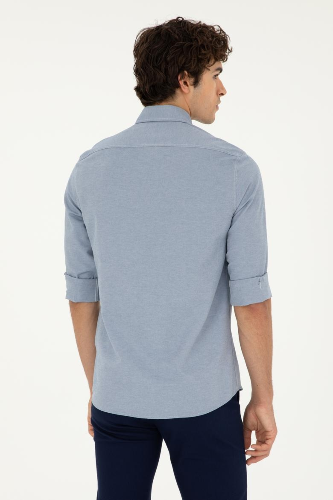 Resim U.S. Polo Assn. Nova024Y Erkek Dokuma Gömlek 1886621