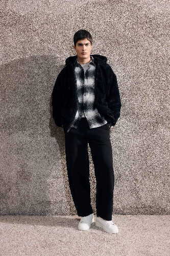 Resim Defacto Erkek  Mont F5721AX/BK27