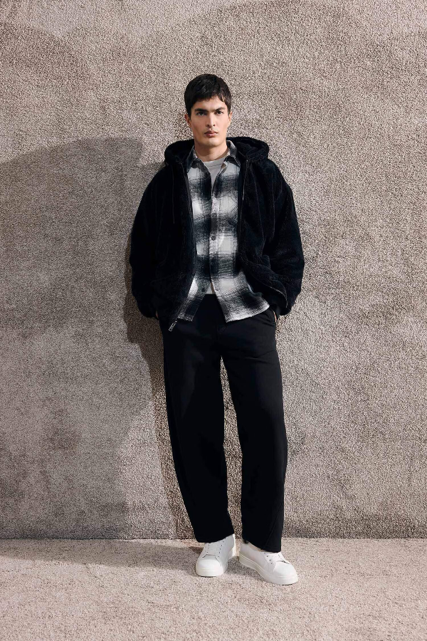 Resim Defacto Erkek  Mont F5721AX/BK27