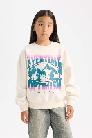 Resim Defacto Kız Çocuk  Sweat D7055A8/ER99