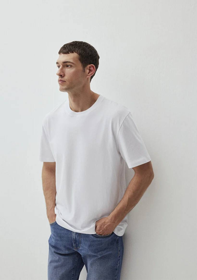 Resim Mavi Erkek T-shirt M066249-620