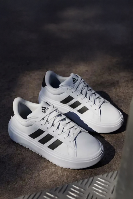 Resim Adidas Grand Court Platform Kadın Spor Ayakkabı Ie1092