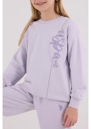 Resim U.S. Polo Assn Kids Kız Çocuk Sweat Takım US2304-4