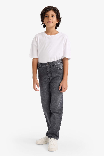 Resim Defacto Erkek Çocuk Jean Pantolon F8432A8/NM40