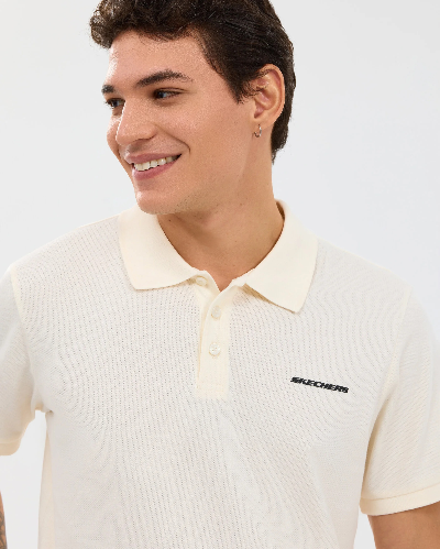 Resim Skechers  M Short Sleeve Polo Erkek T-shirt S211800-1208