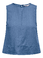 Resim Only Onldorsı Charıs Sl Top Wvn Cc Kadın T-Shirt 15363996