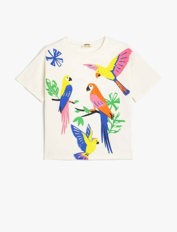 Resim Koton Kız Çocuk T-shirt 5SKG10061AK