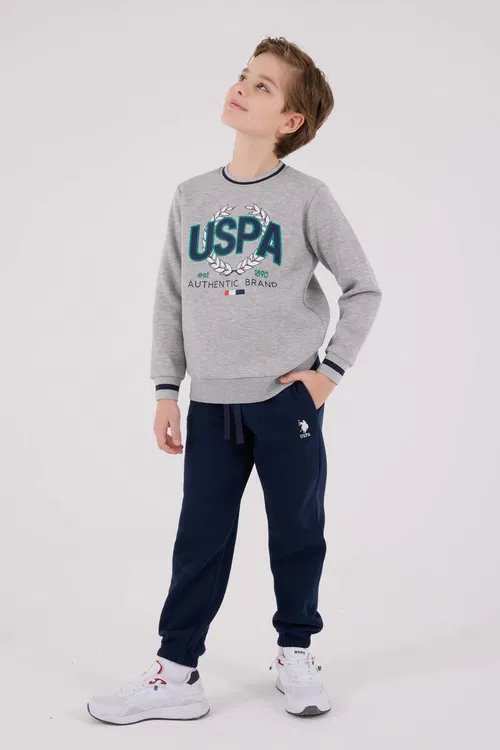 Resim U.S. Polo Assn Kids Erkek Çocuk Eşofman Takım US2223-4