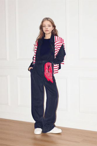 Resim Defacto Kız Çocuk Kanvas Pantolon G6368A8/NV173