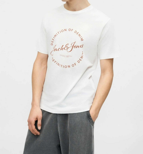 Resim Jack & Jones Jjgrayson Tee Ss Crew Neck Erkek T-shirt 12288377