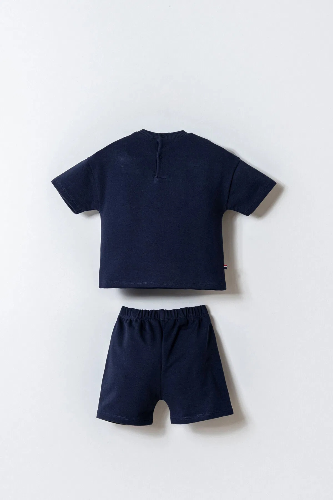 Resim U.S. Polo Assn Bebek Erkek Bebek Şort Takım Usb2868