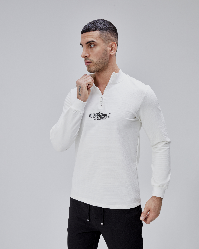 Resim Paul&More Erkek Sweat Originals Yarım Fermuarlı