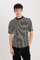Resim Defacto Erkek  T-shirt B5910AX/BK81