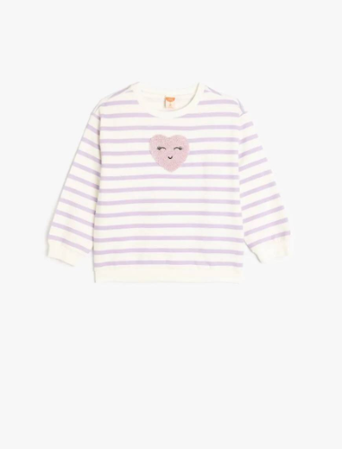 Resim Koton Kız Bebek Sweat 5SMG10058AK