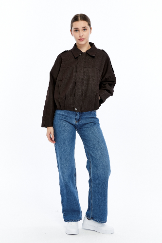 Resim Yenikoza Kadın Jean Ceket