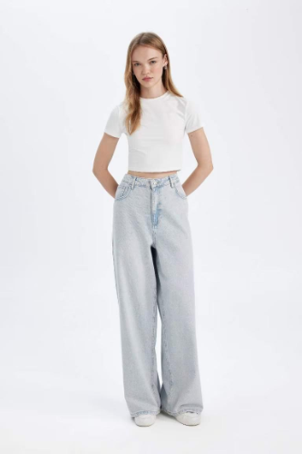 Resim Defacto Kadın Jean Pantolon D9227AX/NM39