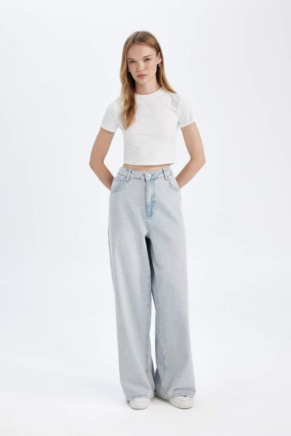 Resim Defacto Kadın Jean Pantolon D9227AX/NM39