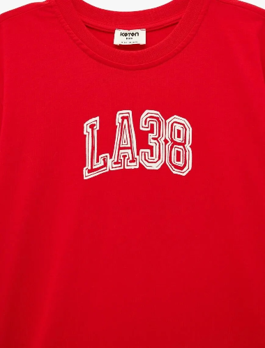 Resim Koton Erkek Çocuk T-shirt 6SKB10555TK