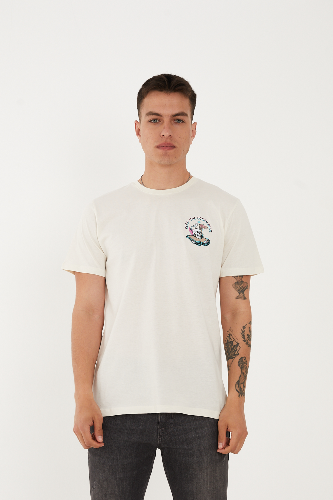 Resim Paul&More T-004 Skull Erkek T-Shirt