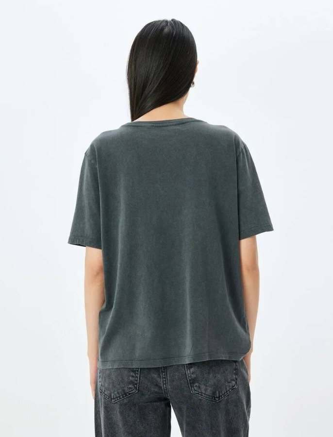 Resim Koton Kadın T-shirt 5SAL10014IK