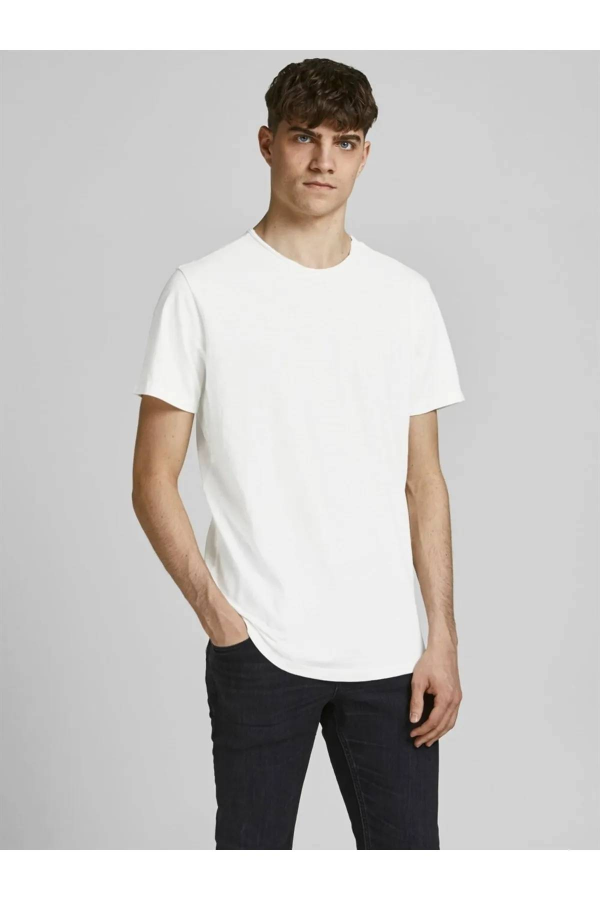 Resim Jack & Jones Jjecaleb Varsıty Tee Ss O-Neck Noos Erkek T-shirt 12257579